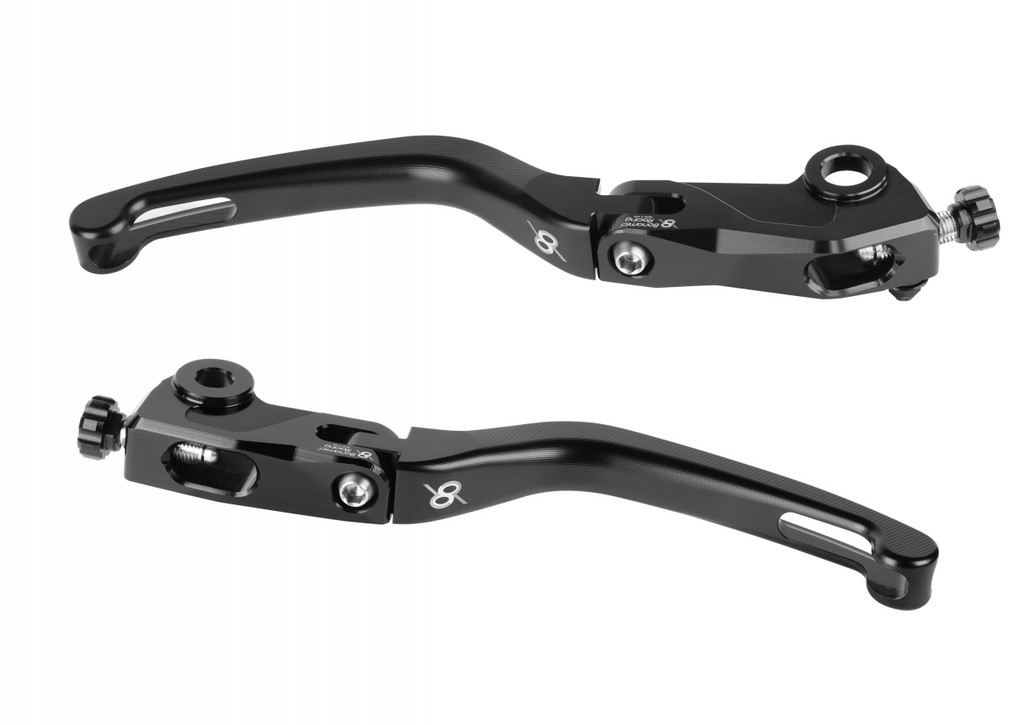 Bonamici Racing Aluminium Lever Kit for the Triumph Speed Triple 1200 RR '21-24 and Street Triple 765 RS / Moto2 '23-24 Bonamici Racing Aluminium Lever Kit for the Triumph Speed Triple 1200 RR '21-24 and Street Triple 765 RS / Moto2 '23-24